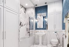 Дизайн-проект интерьера коттеджа 170 м2 с присоединенным мансардным этажом